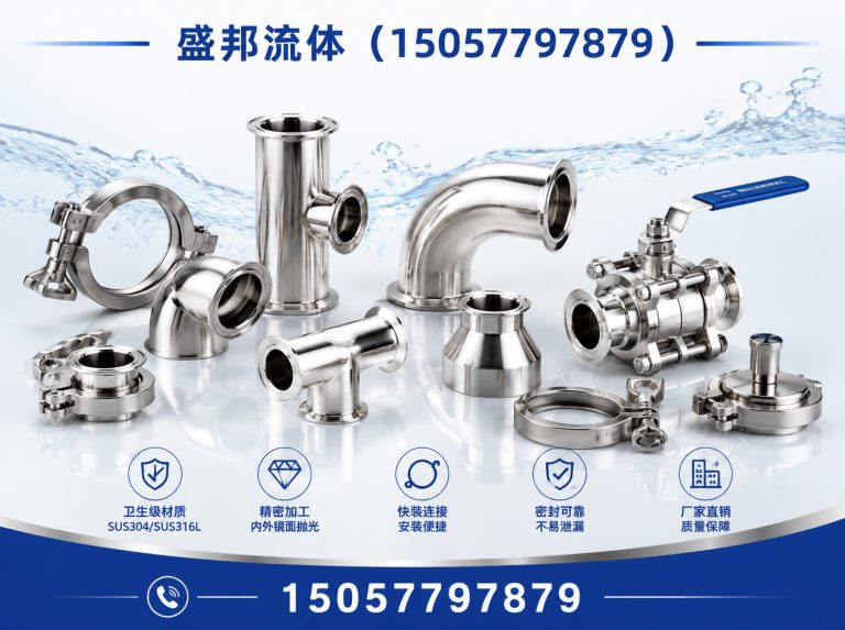 瑞安市卫生级管件展示图